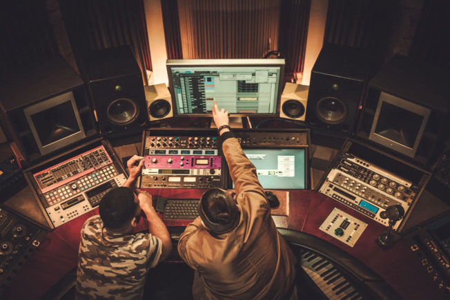 A&R in a Music Production Studio