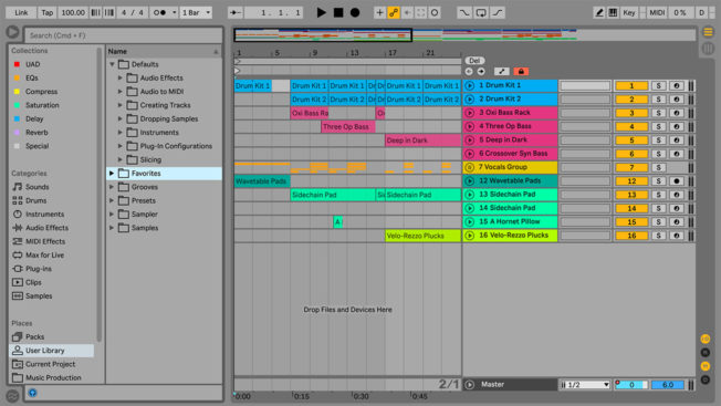 Music Production Workflow