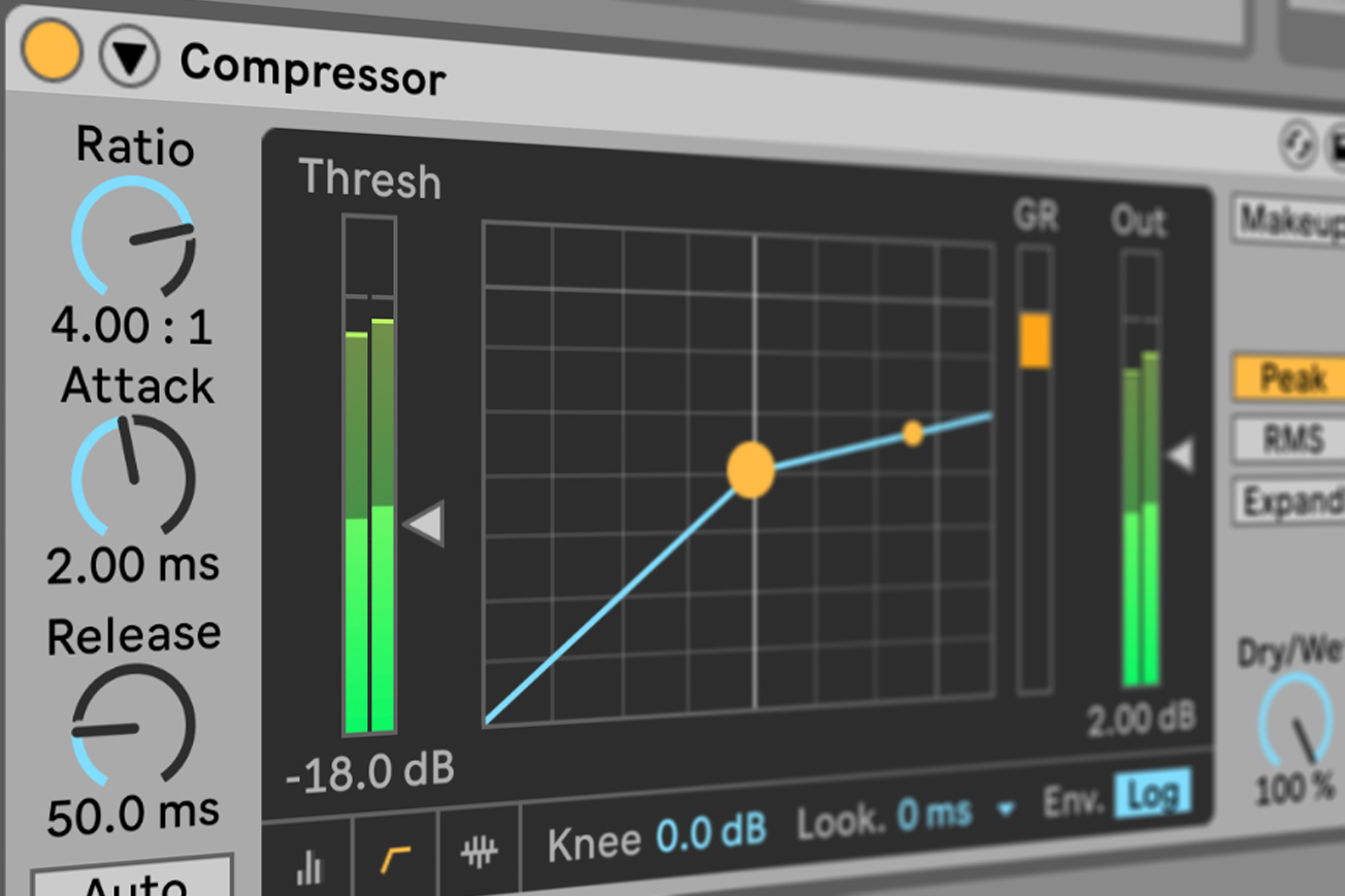 Ableton Live Audio Compressor Ratio