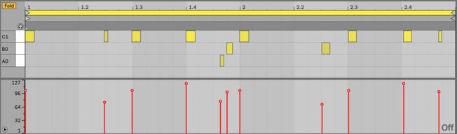 Ableton Live MIDI