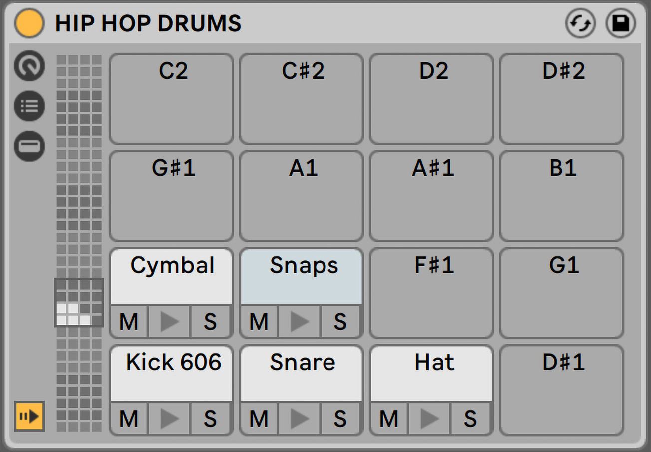 Ableton Live Hip Hop Drum Kit