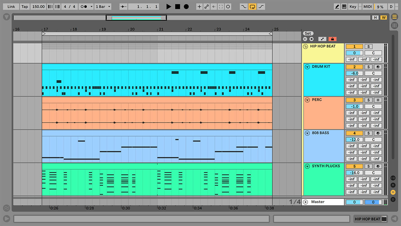 Ableton Live Hip Hop Track