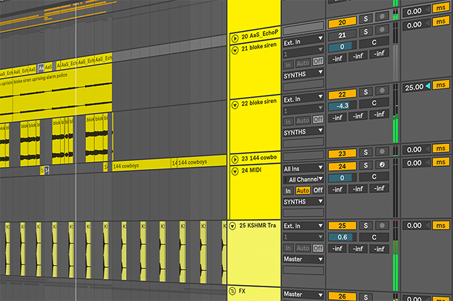 Ableton Live Project Template