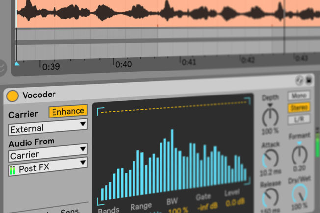 Ableton Live Vocoder 