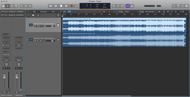 isolate vocals logic pro