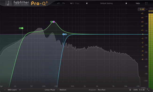 Mixing Bass with FabFilter Pro Q