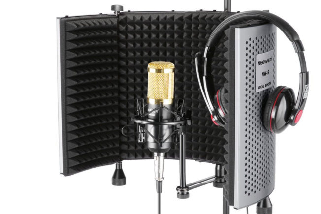 Neewer Portable Microphone Isolation Shield
