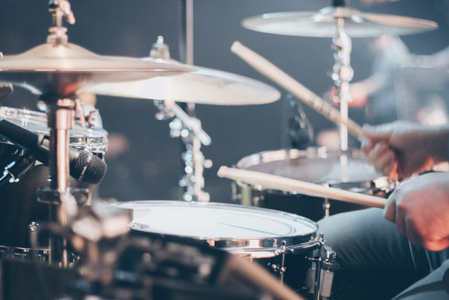 Humanize Drums with man playing drums