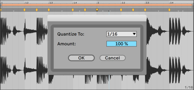 Quantize Audio in Ableton Live