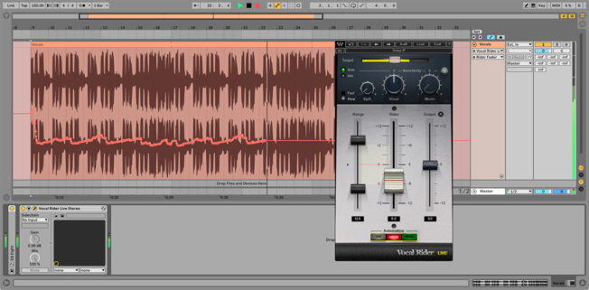 Waves Vocal Rider and Ableton Live