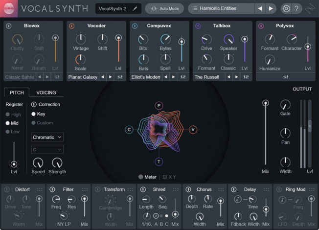 iZotope VocalSynth 2 Vocal Mixing Plugin